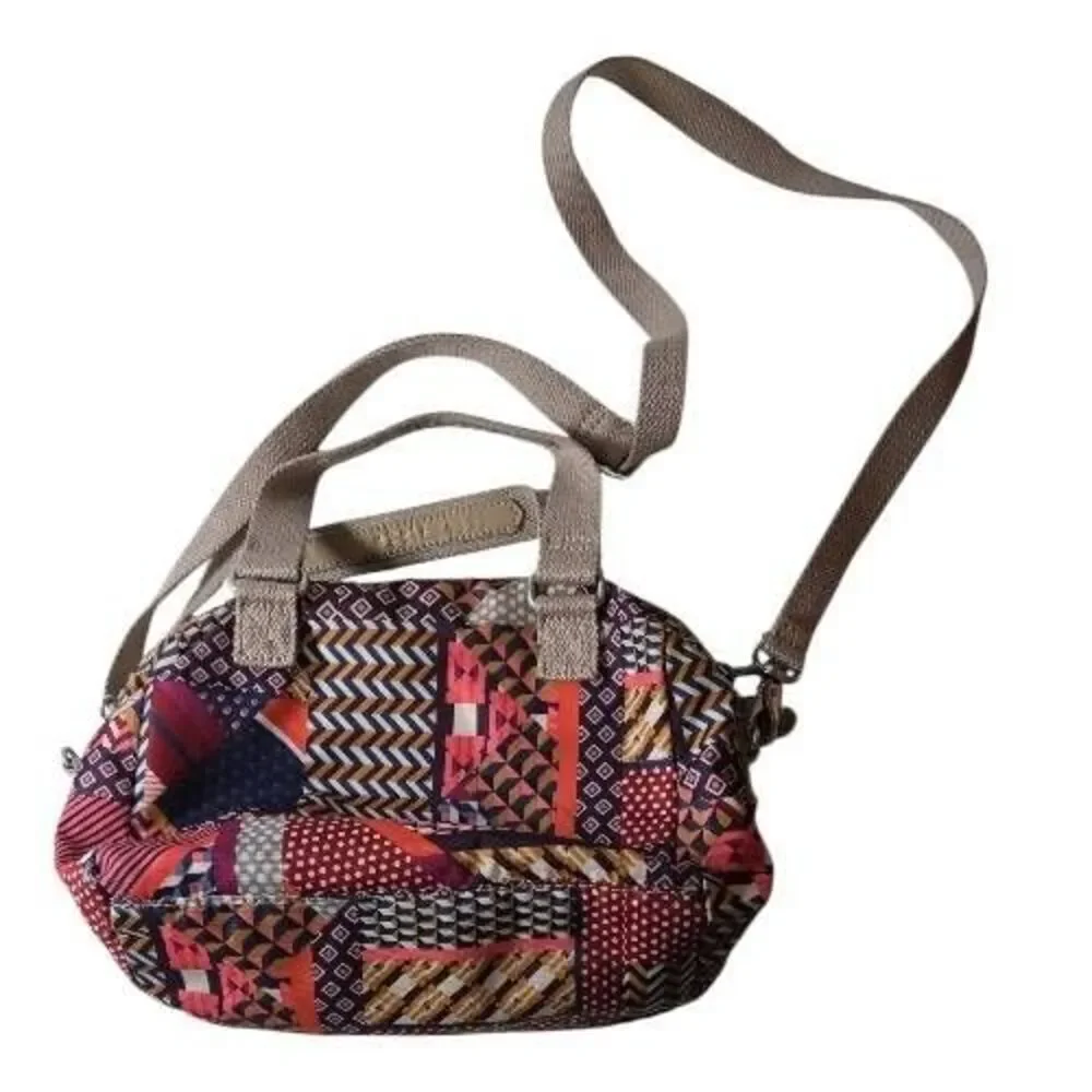 ​Kipling Art Mini Multi-Color Geometric Patchwork Crossbody Bag